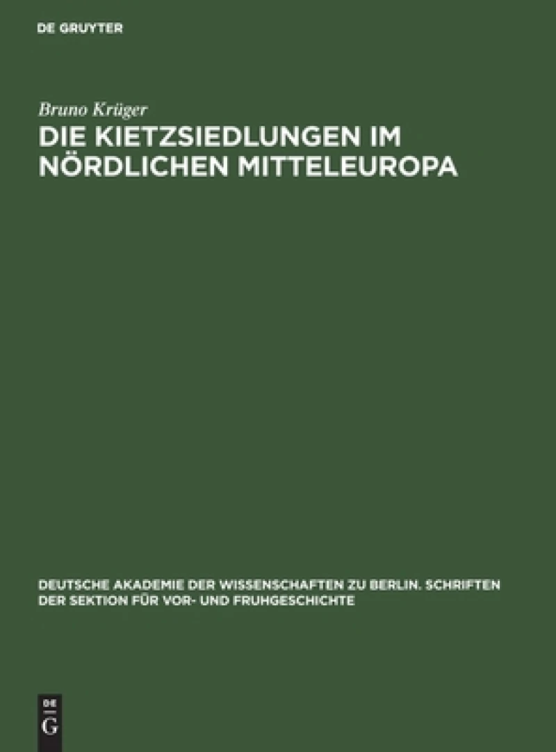 Kietzsiedlungen im nördlichen Mitteleuropa