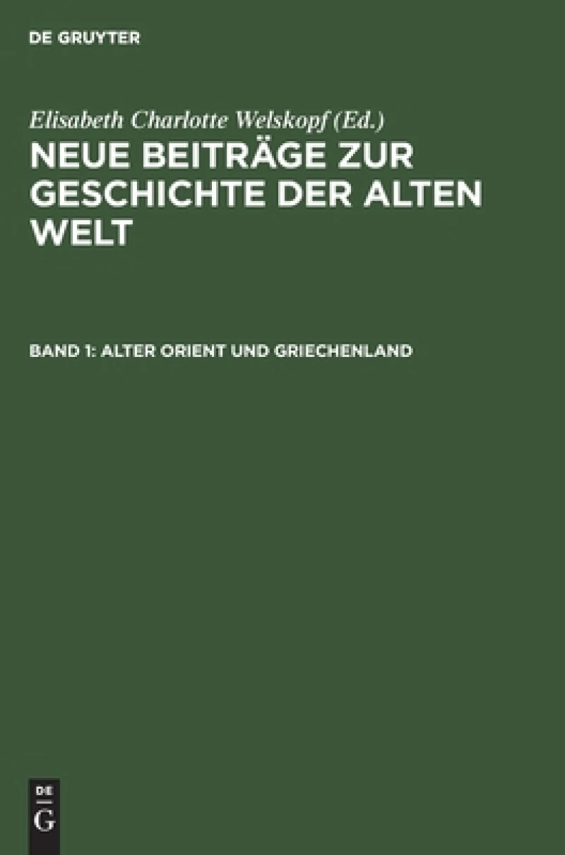 Alter Orient Und Griechenland