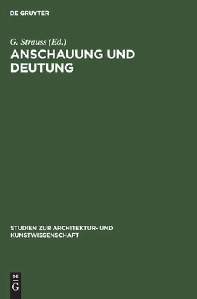 Anschauung Und Deutung