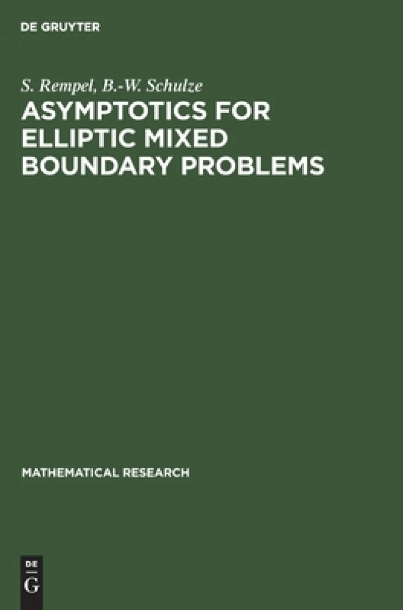 Asymptotics for Elliptic Mixed Boundary Problems