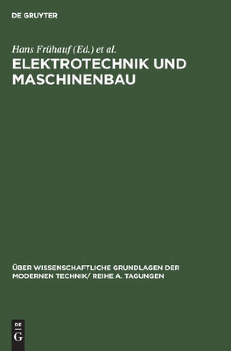 Elektrotechnik Und Maschinenbau