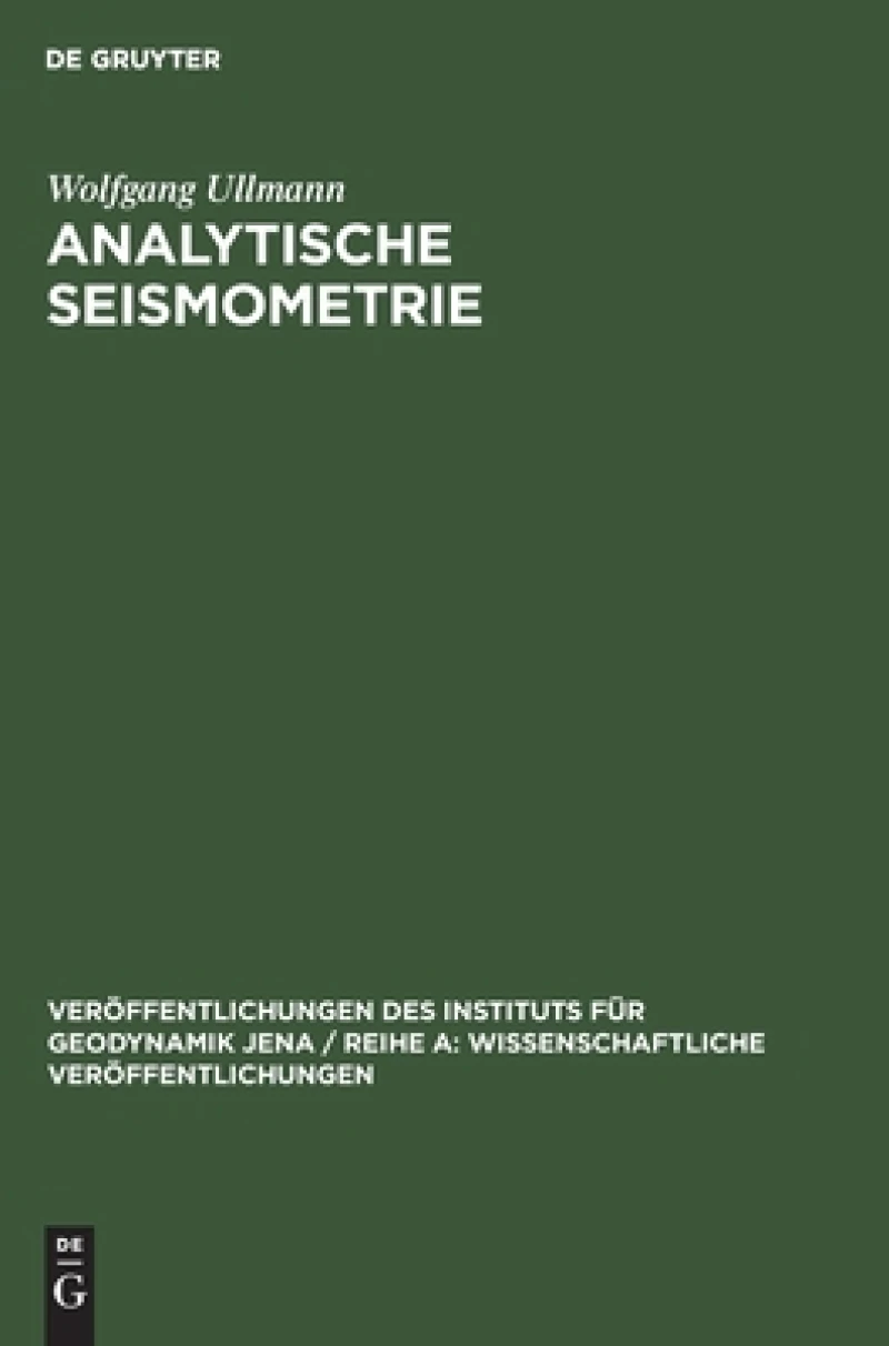 Analytische Seismometrie