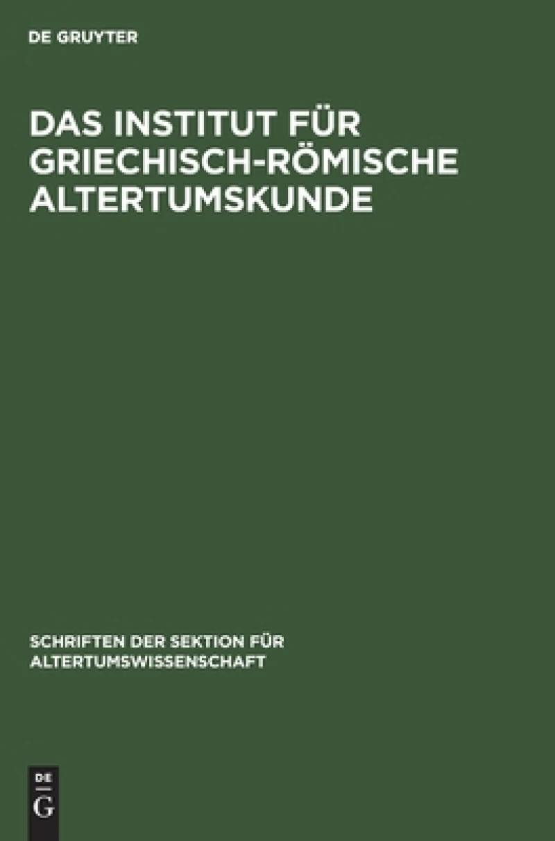 Institut für Griechisch-Römische Altertumskunde