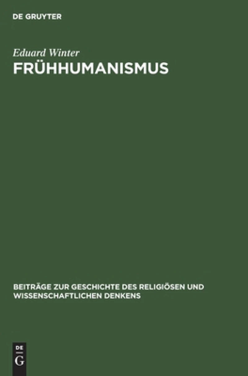 Frühhumanismus