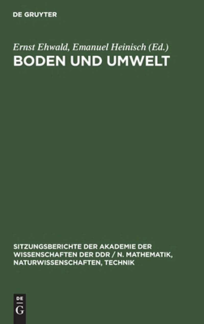 Boden Und Umwelt