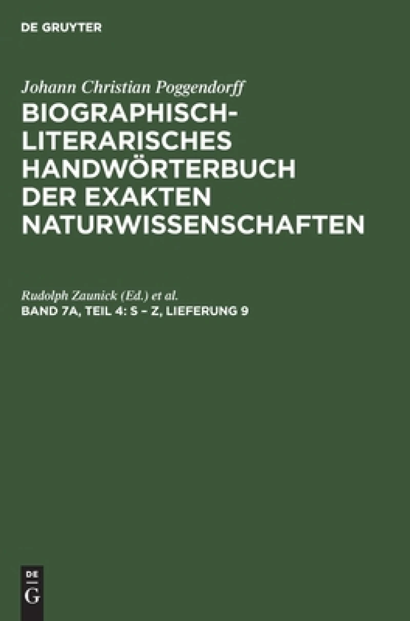 S – Z, Lieferung 9