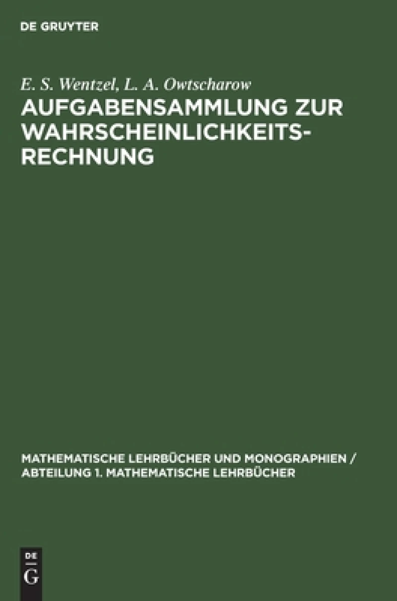Aufgabensammlung Zur Wahrscheinlichkeitsrechnung