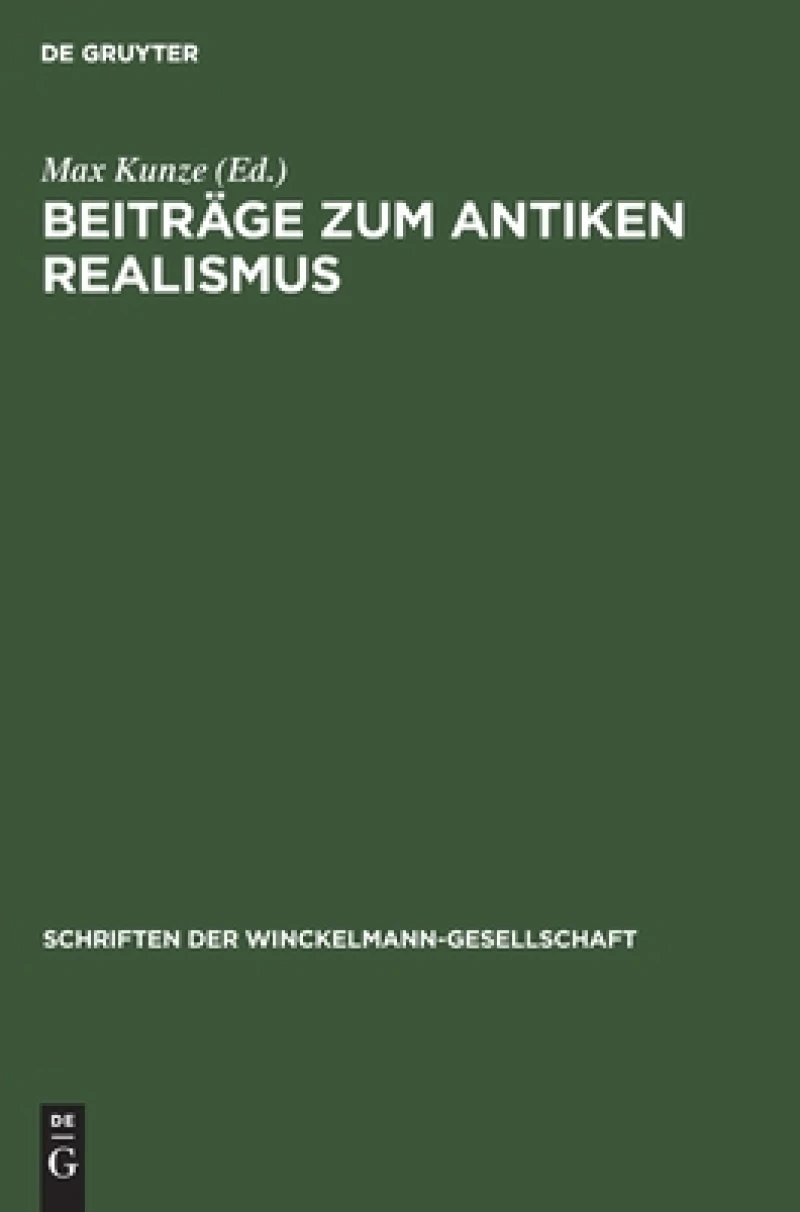Beiträge Zum Antiken Realismus