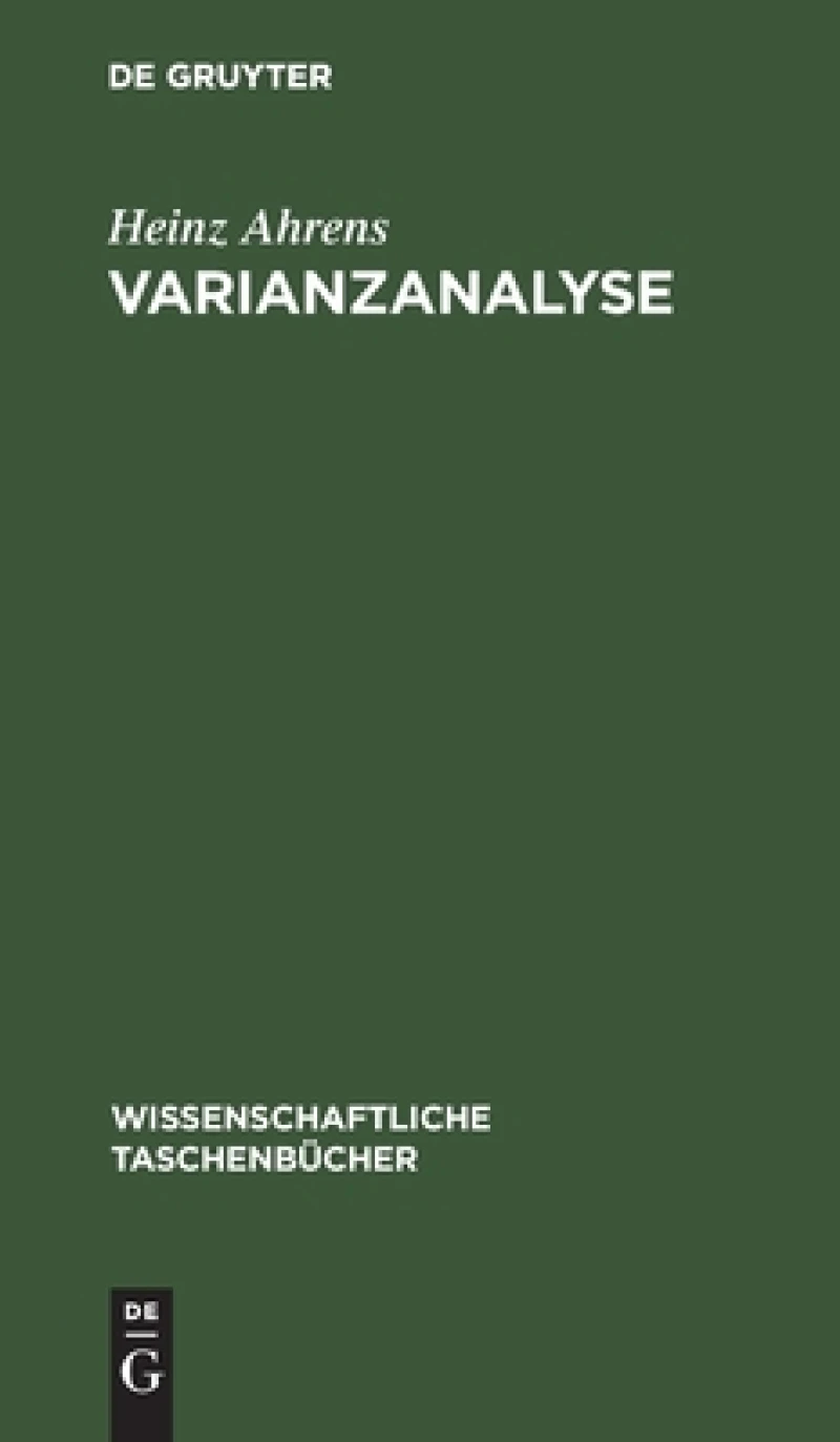Varianzanalyse