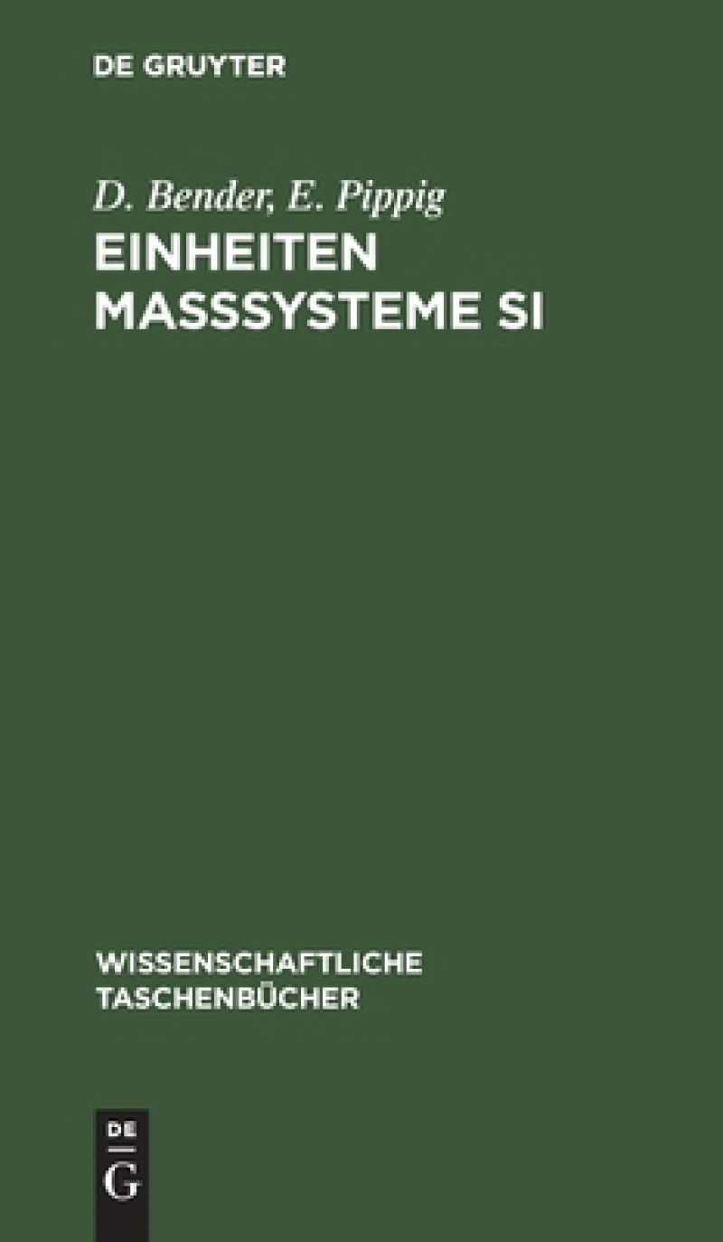 Einheiten Maßsysteme Si
