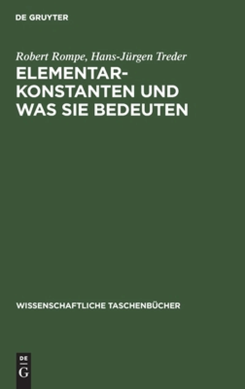 Elementarkonstanten Und Was Sie Bedeuten