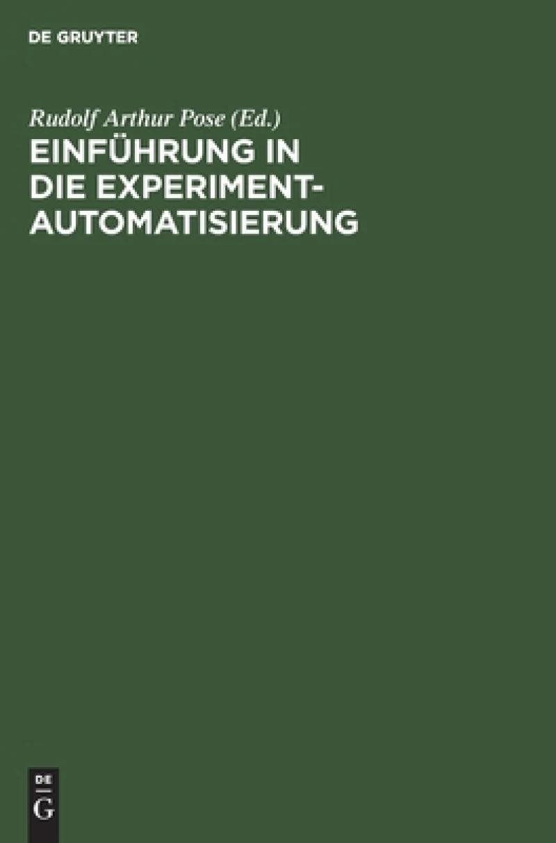 Einführung in Die Experimentautomatisierung