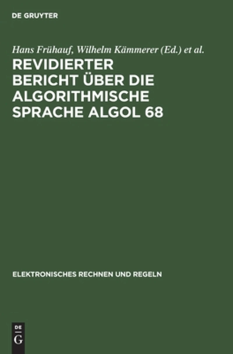 Revidierter Bericht über die algorithmische Sprache Algol 68