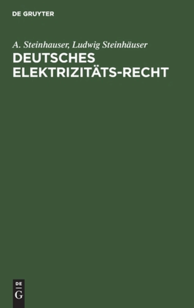 Deutsches Elektrizitäts-recht