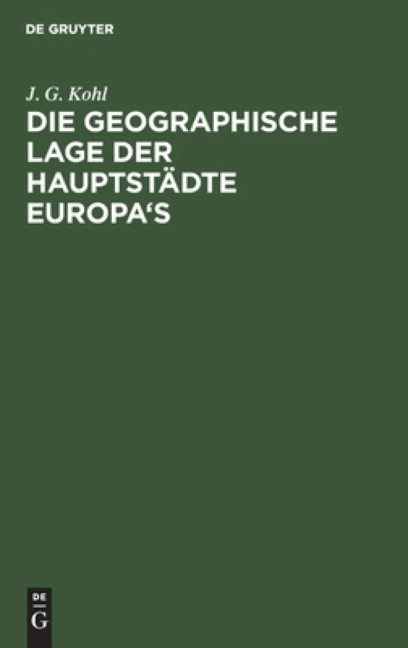 Geographische Lage der Hauptstädte Europa''s