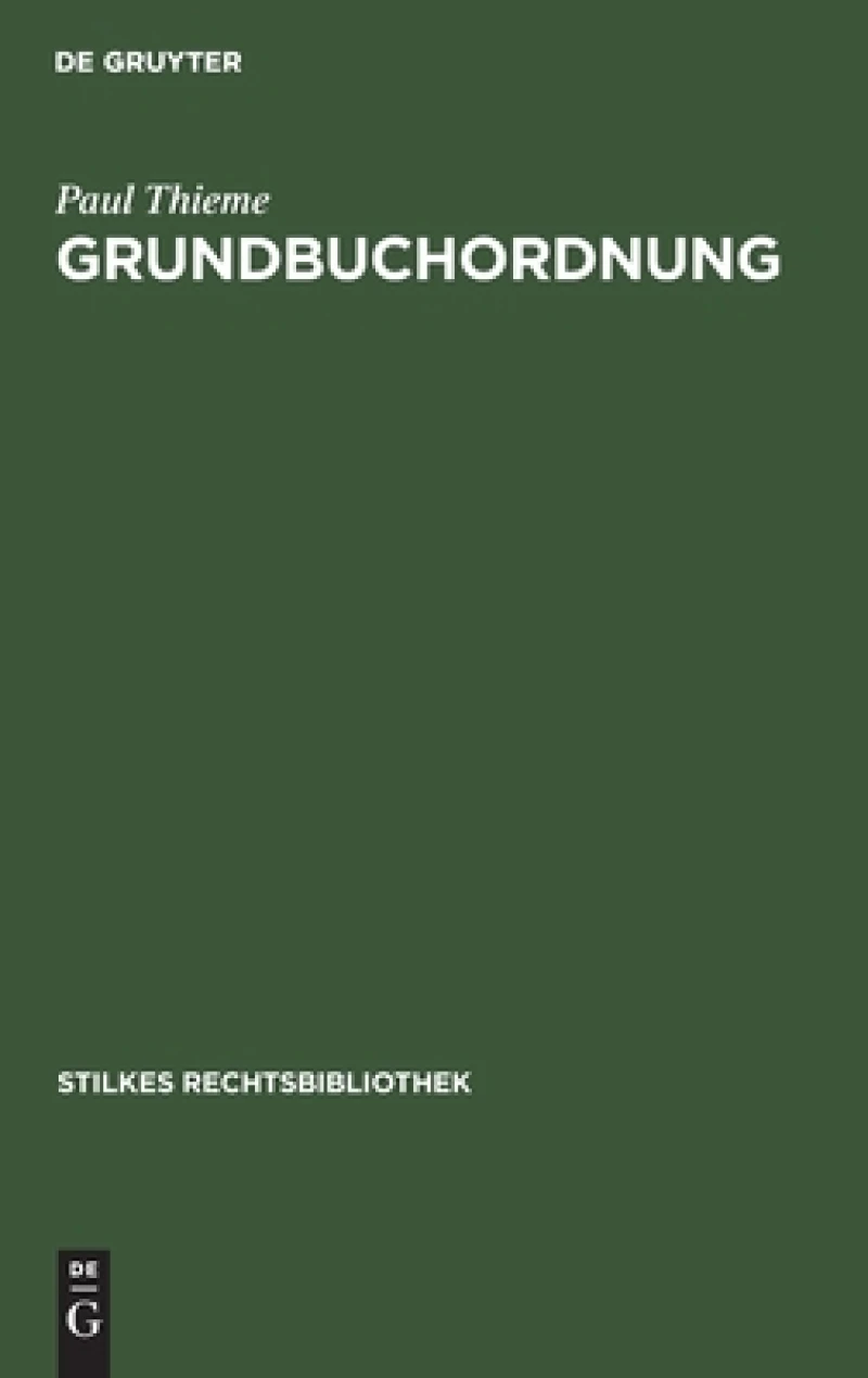 Grundbuchordnung