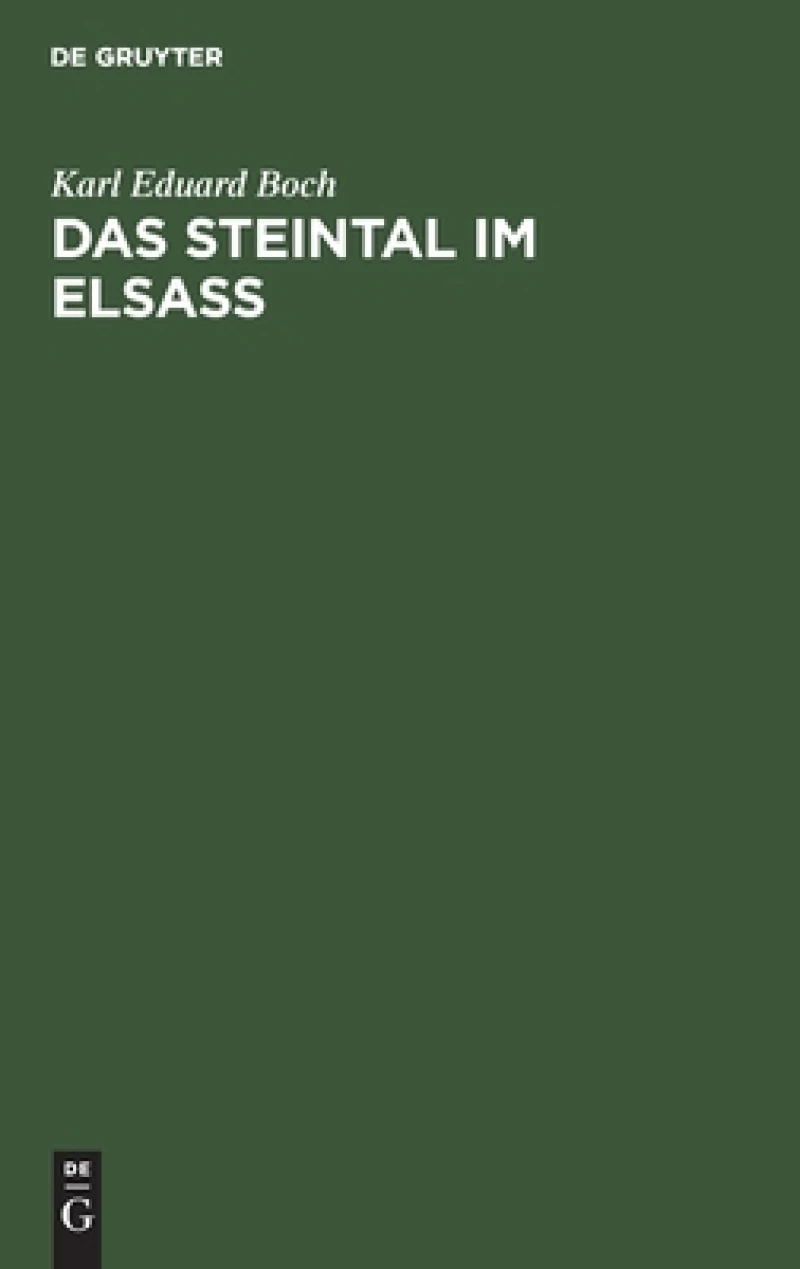 Steintal im Elsass