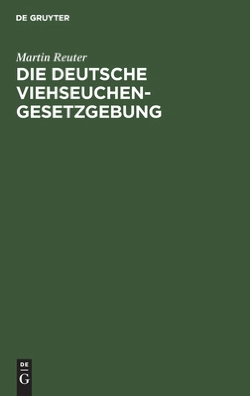 deutsche Viehseuchengesetzgebung