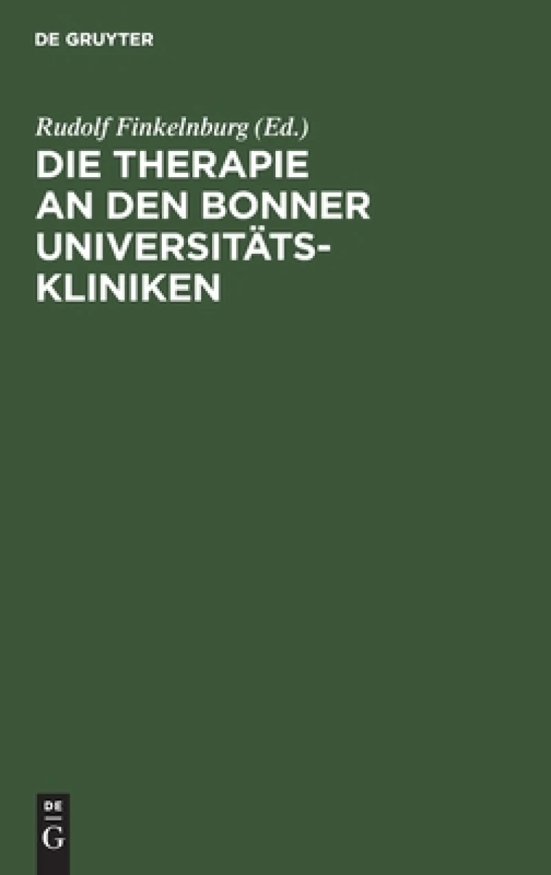 Therapie an den Bonner Universitätskliniken