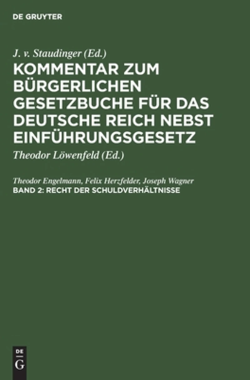 Recht Der Schuldverhältnisse