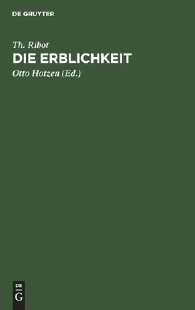 Erblichkeit
