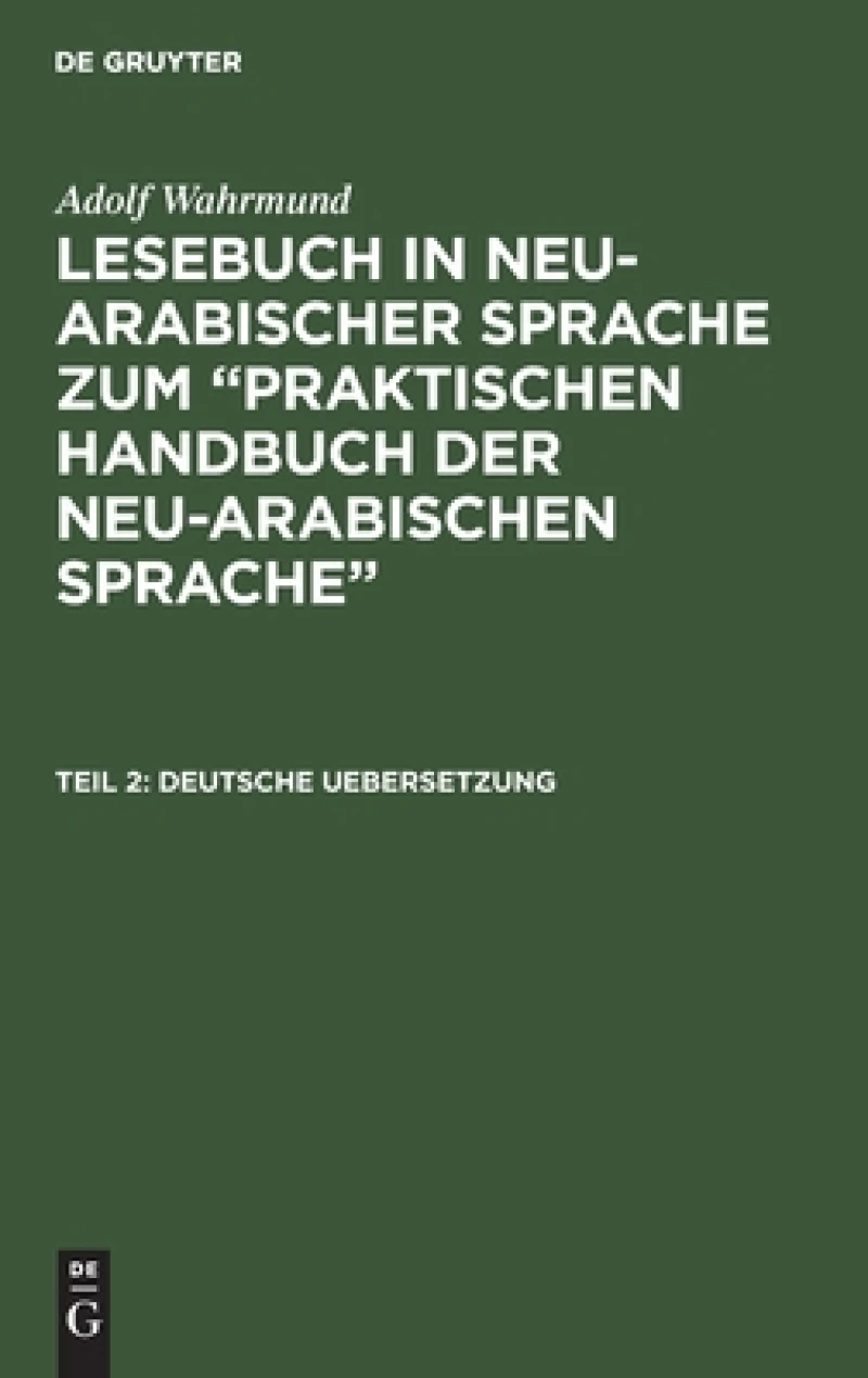 Deutsche Uebersetzung