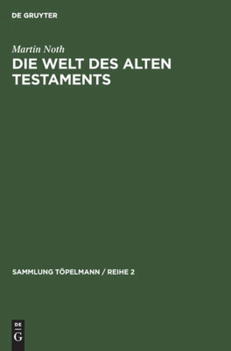 Welt des Alten Testaments