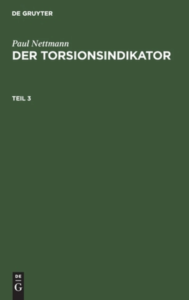 Torsionsindikator. Teil 3