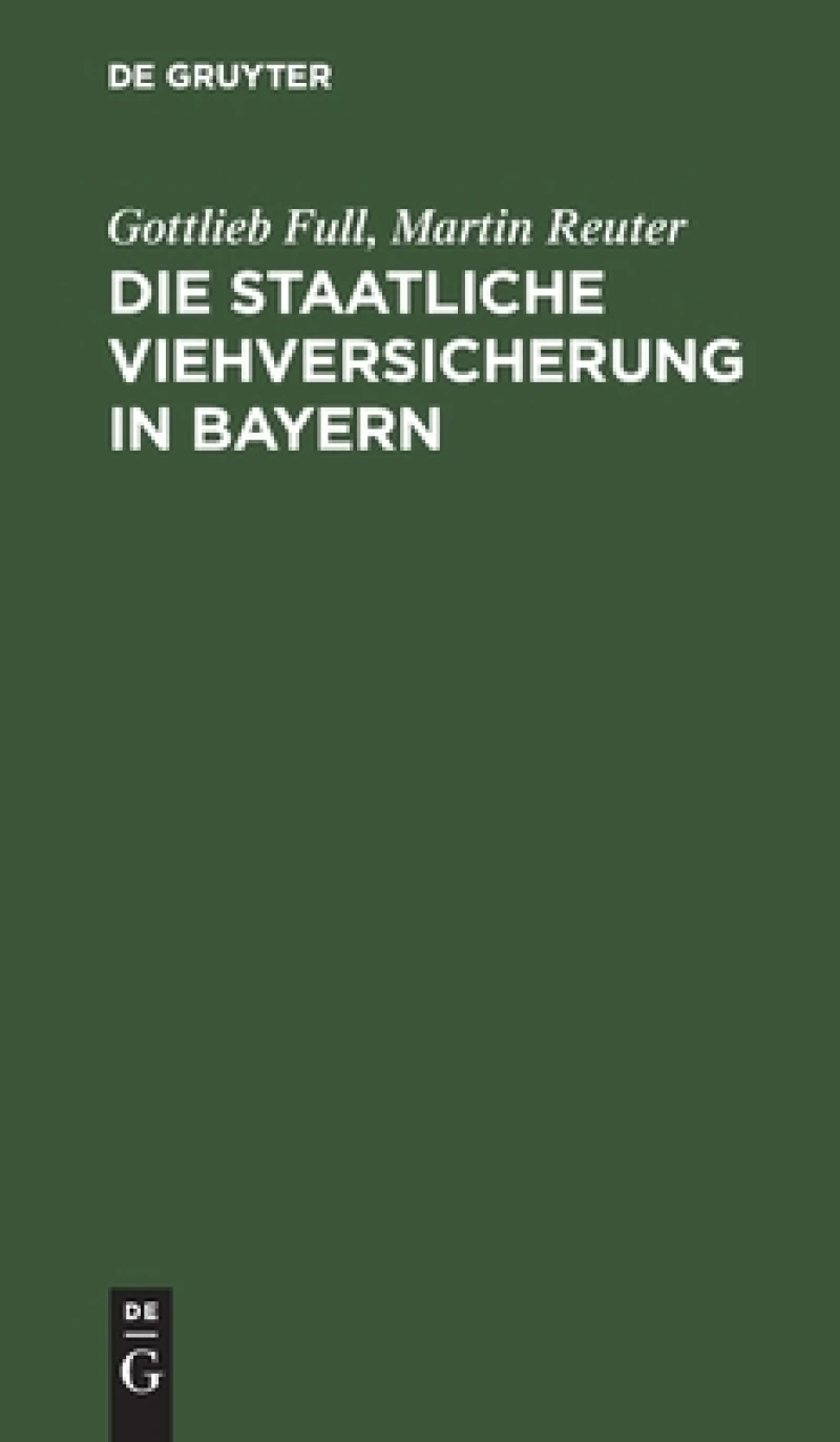 staatliche Viehversicherung in Bayern