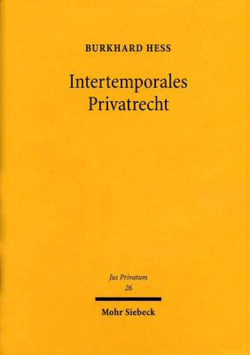 Intertemporales Privatrecht