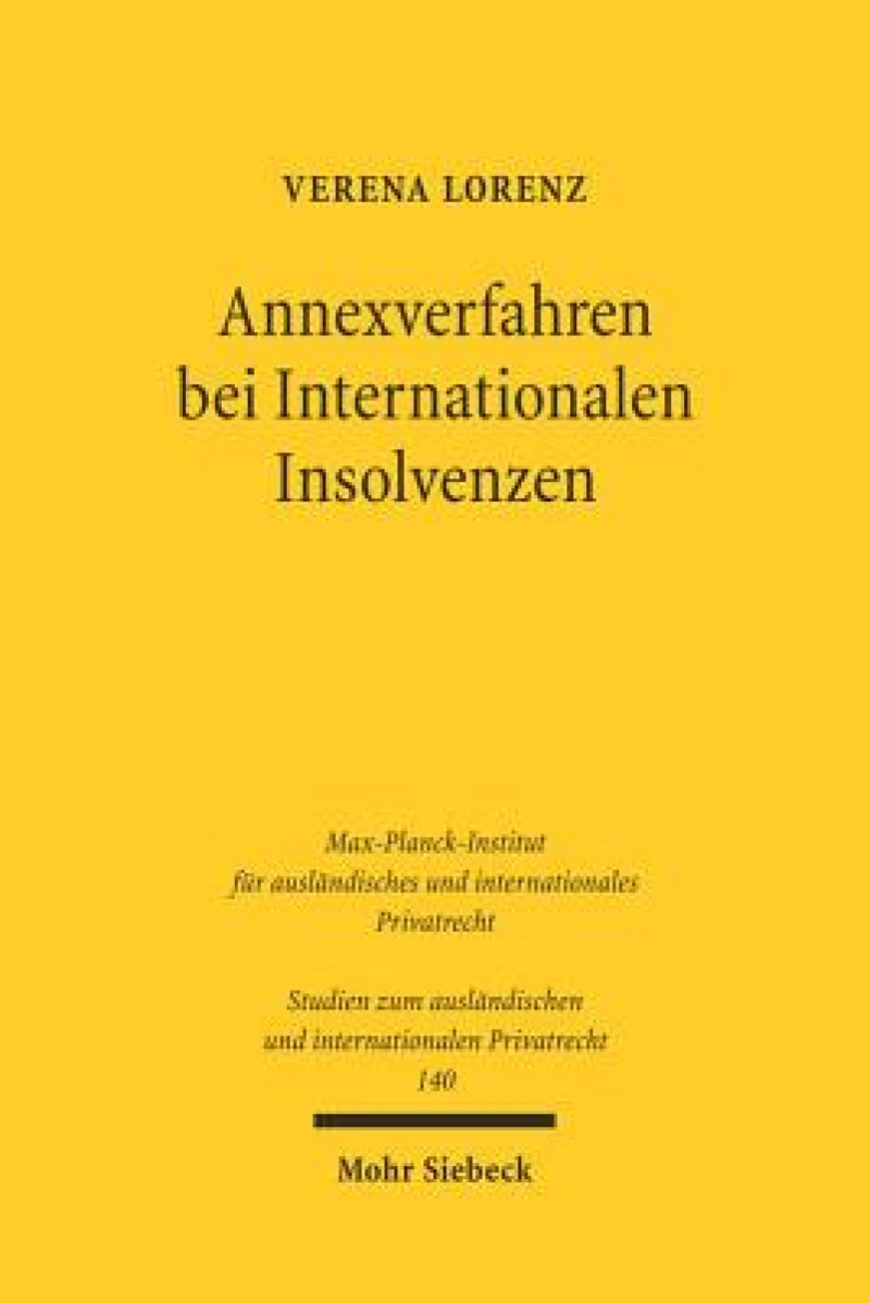 Annexverfahren bei Internationalen Insolvenzen