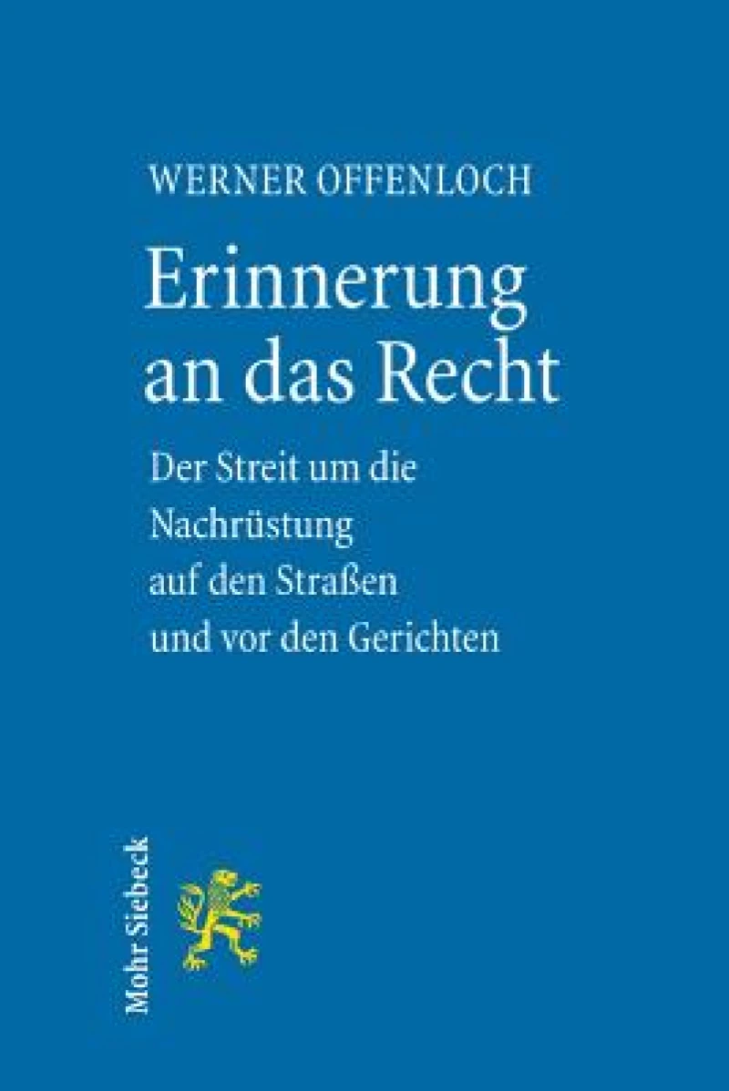 Erinnerung an das Recht