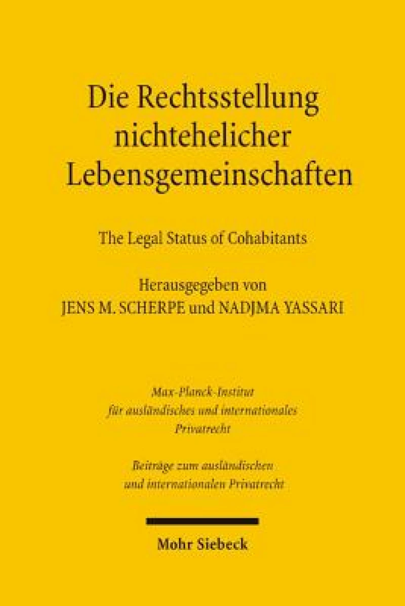 Die Rechtsstellung nichtehelicher Lebensgemeinschaften - The Legal Status of Cohabitants