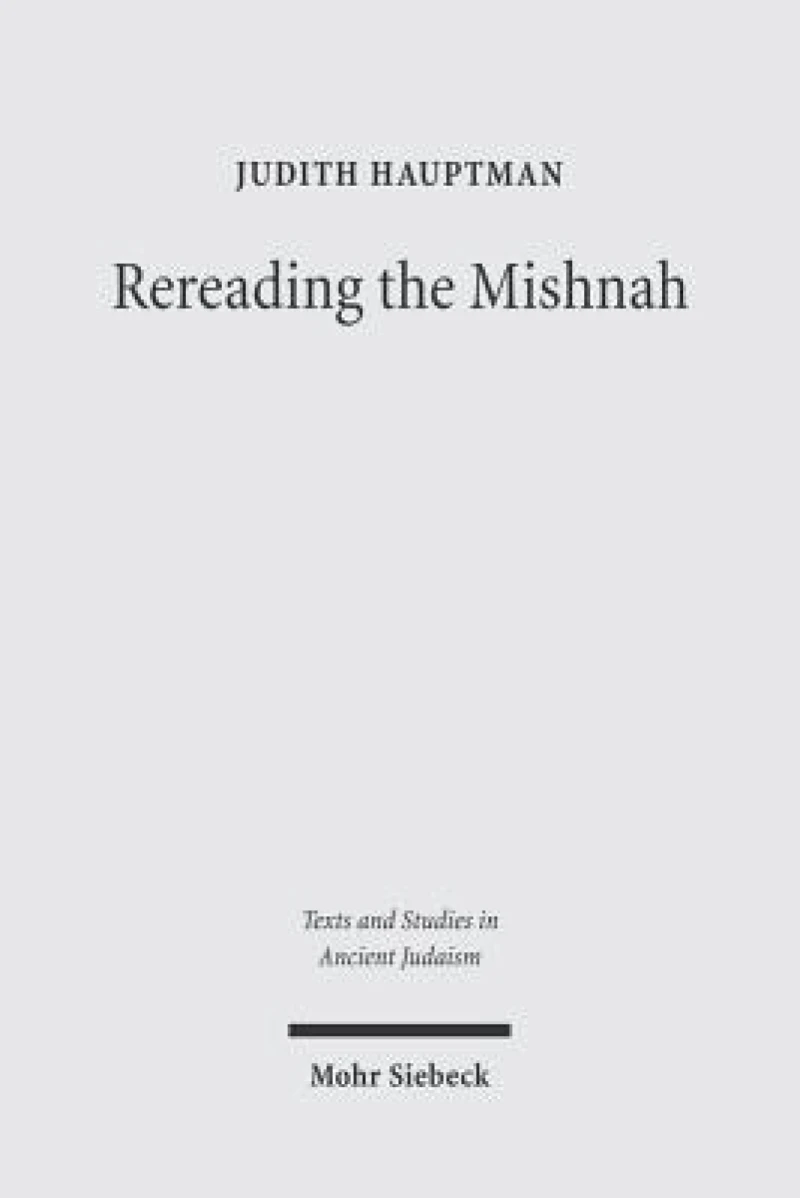 Rereading the Mishnah