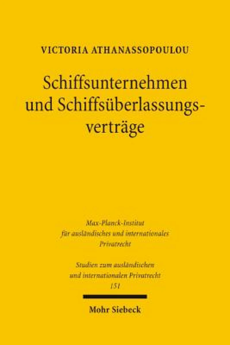 Schiffsunternehmen und Schiffsuberlassungsvertrage
