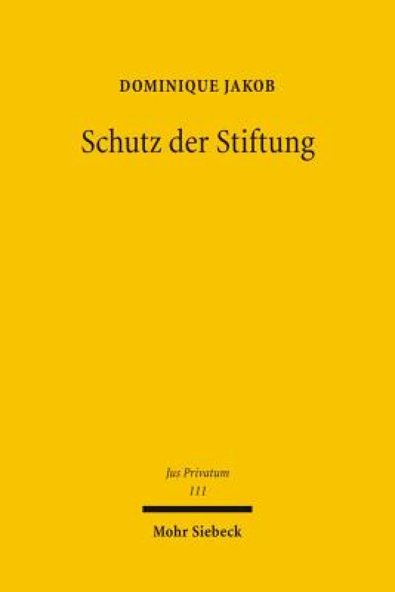 Schutz der Stiftung