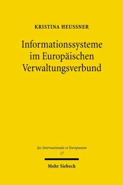 Informationssysteme im Europaischen Verwaltungsverbund