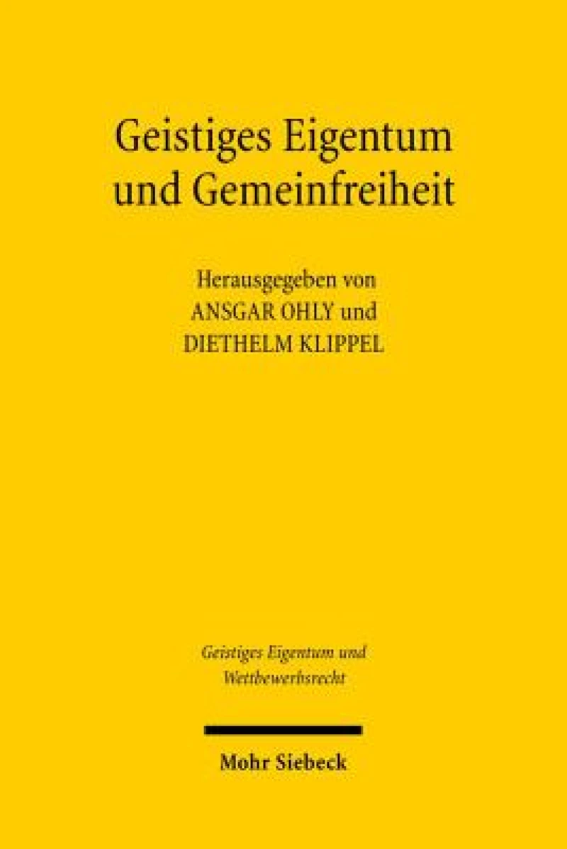 Geistiges Eigentum und Gemeinfreiheit