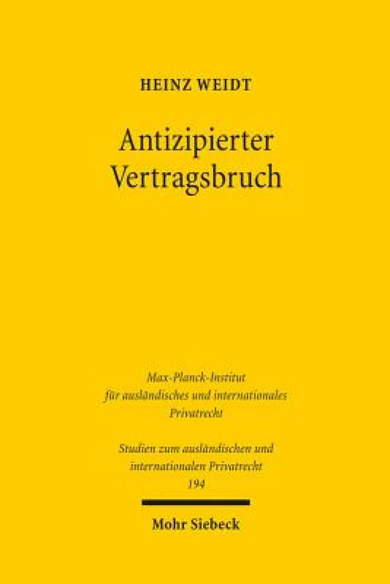 Antizipierter Vertragsbruch