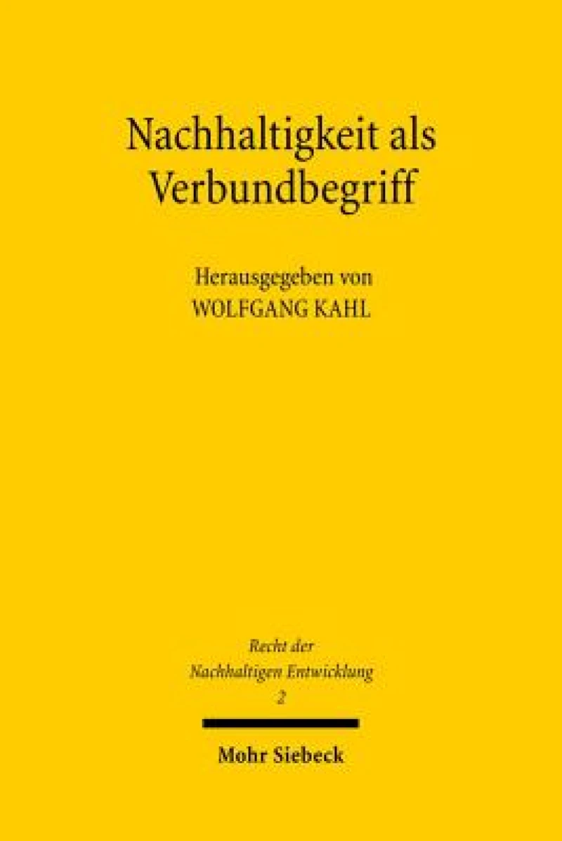 Nachhaltigkeit als Verbundbegriff