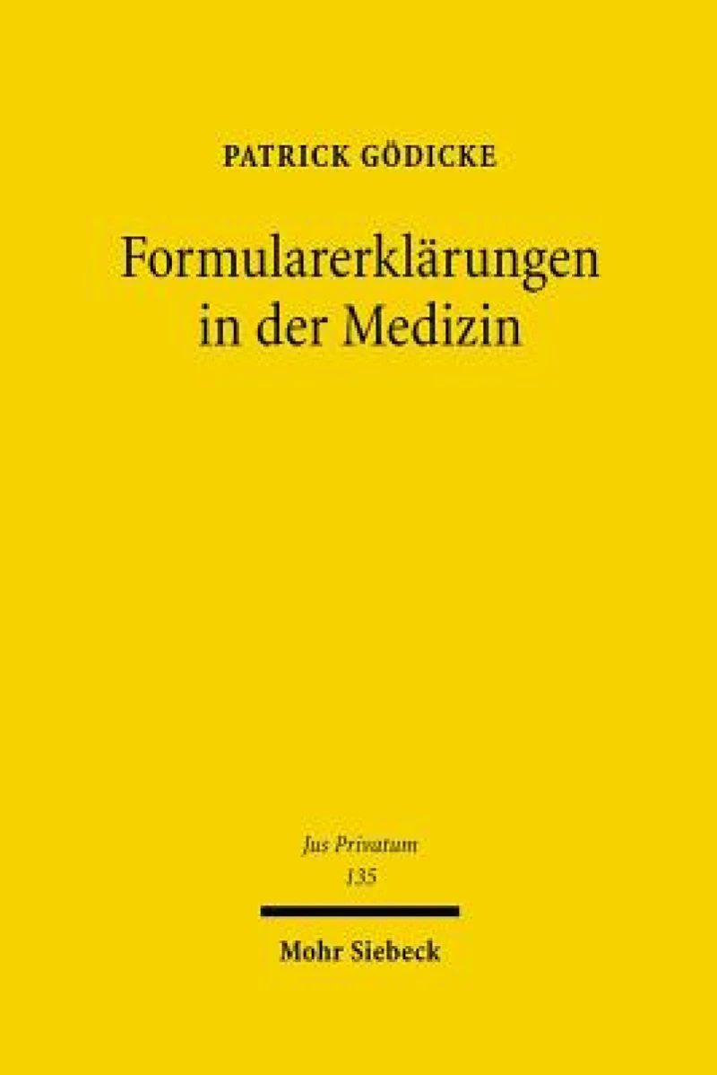 Formularerklarungen in der Medizin