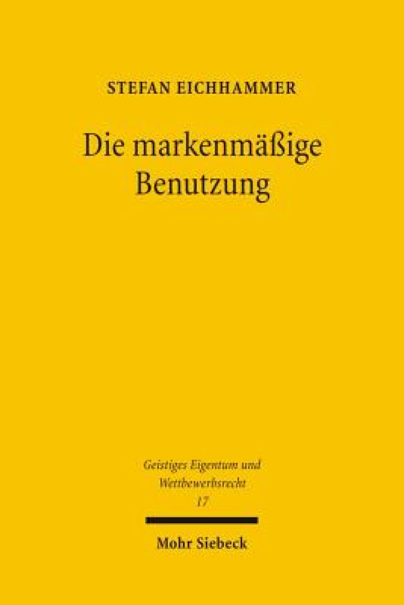 Die markenmaßige Benutzung