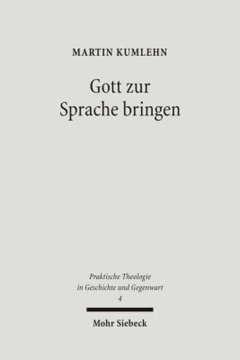 Gott zur Sprache bringen