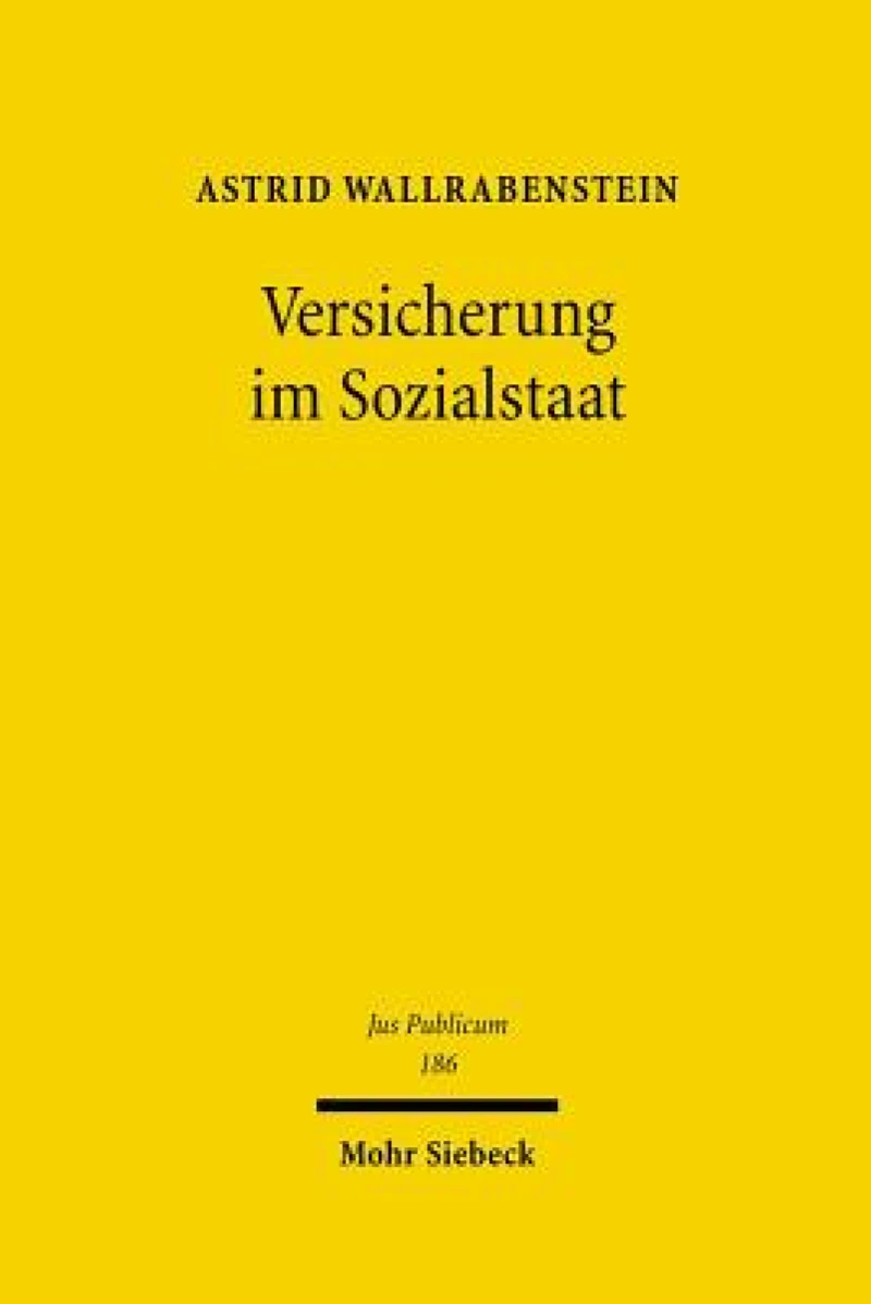 Versicherung im Sozialstaat