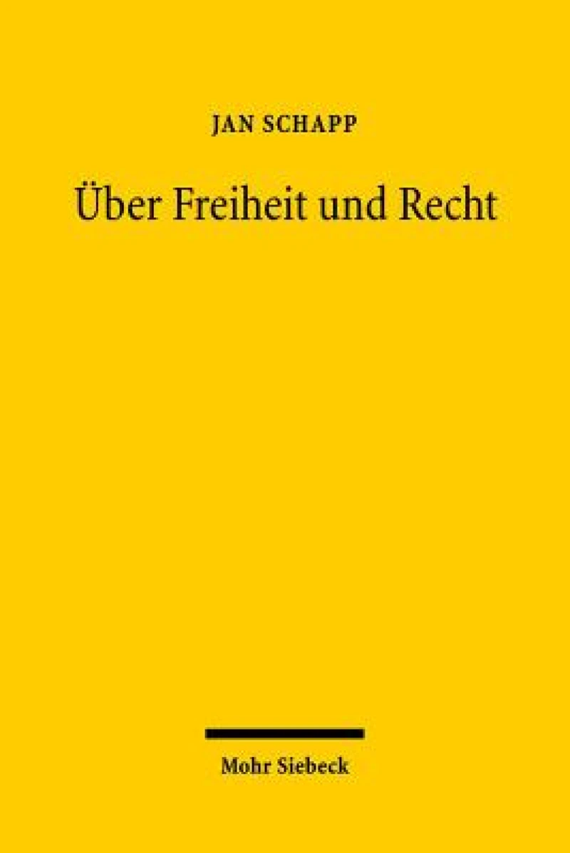Uber Freiheit und Recht