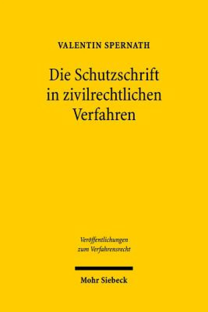 Die Schutzschrift in zivilrechtlichen Verfahren