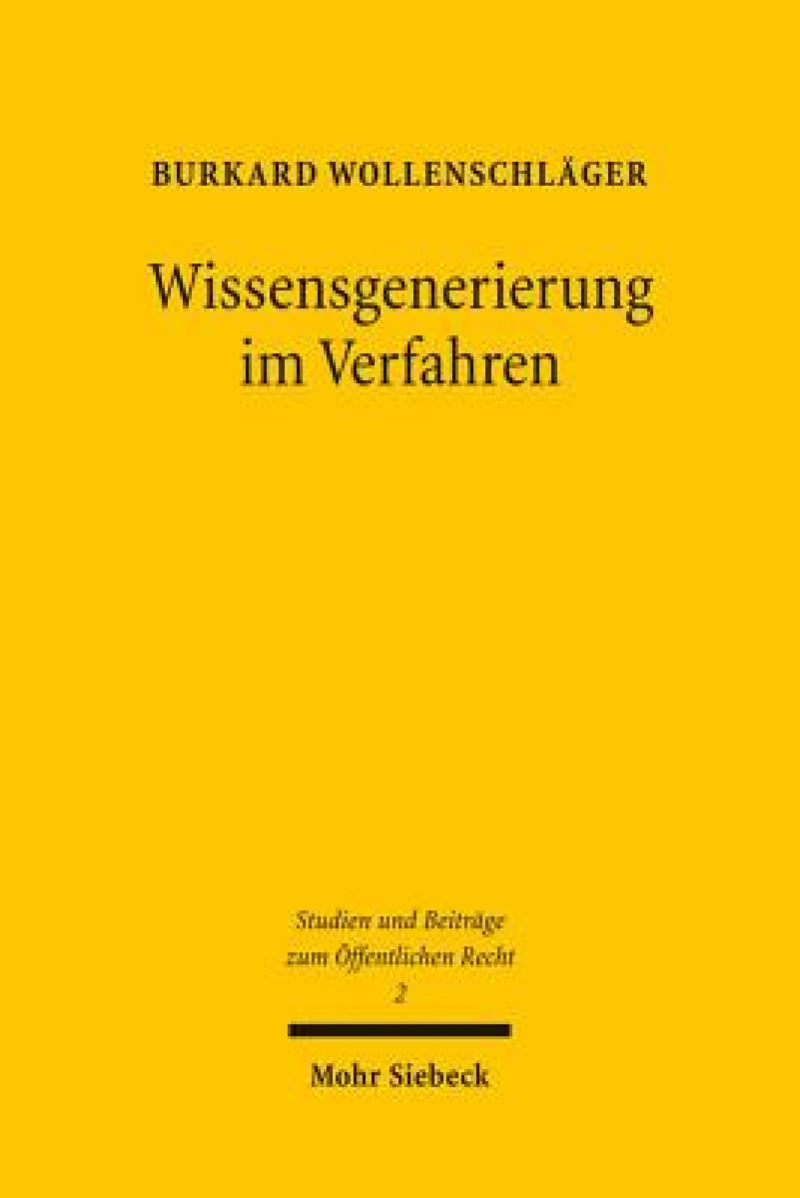 Wissensgenerierung im Verfahren