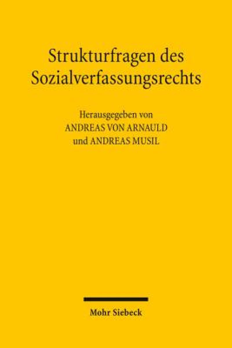 Strukturfragen des Sozialverfassungsrechts