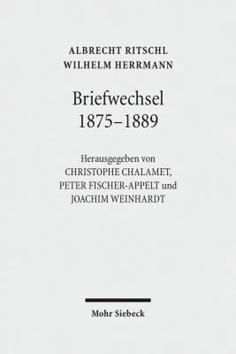 Briefwechsel 1875 - 1889