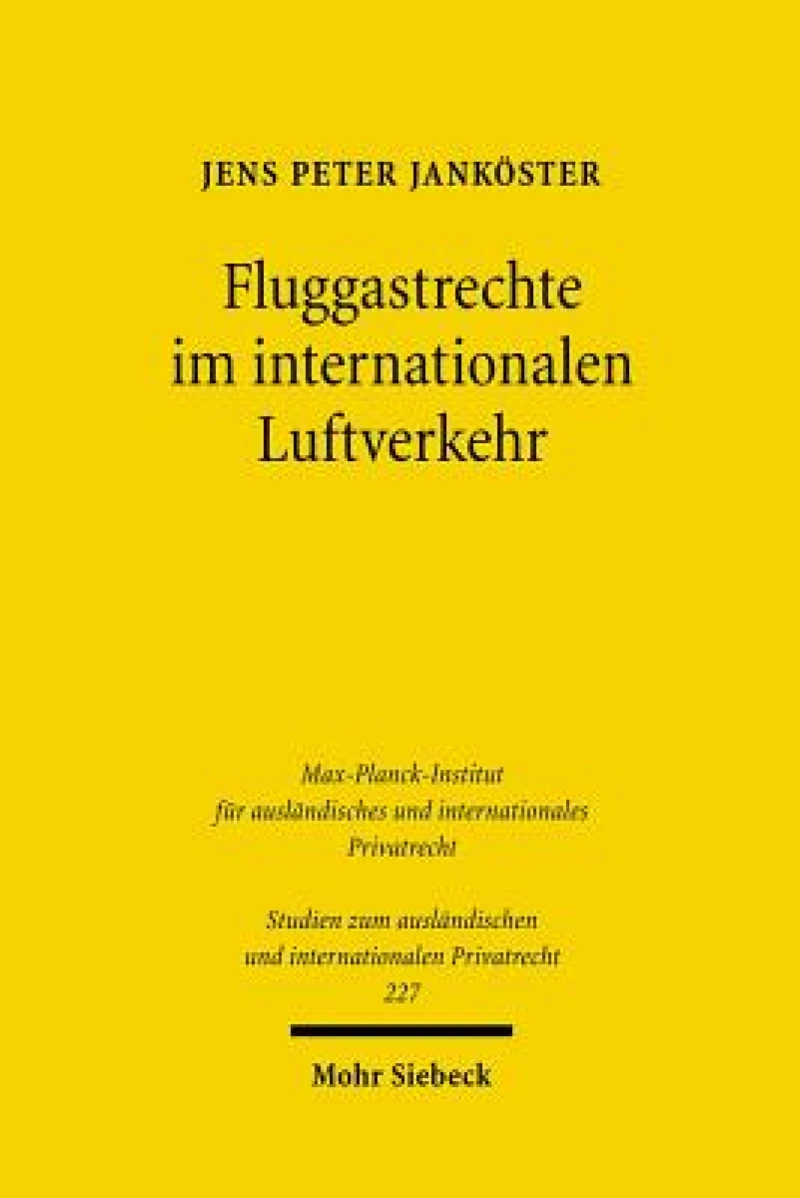 Fluggastrechte im internationalen Luftverkehr